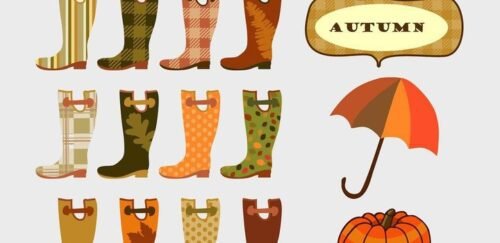 Descargar Botas De Otoño Vector Gratis