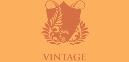 Descargar Vector Emblema Vintage Gratis