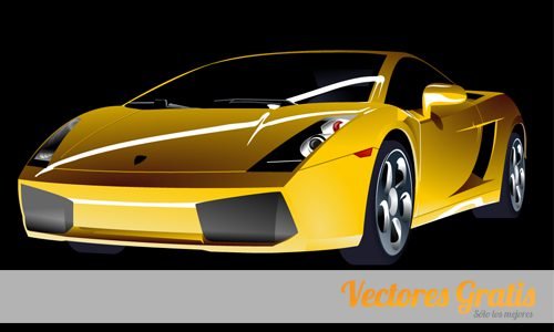 Descargar Vector Gratis Lamborghini Gallardo En Vector
