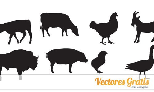 Descarga Gratuita Vector Animales De Granja Vector