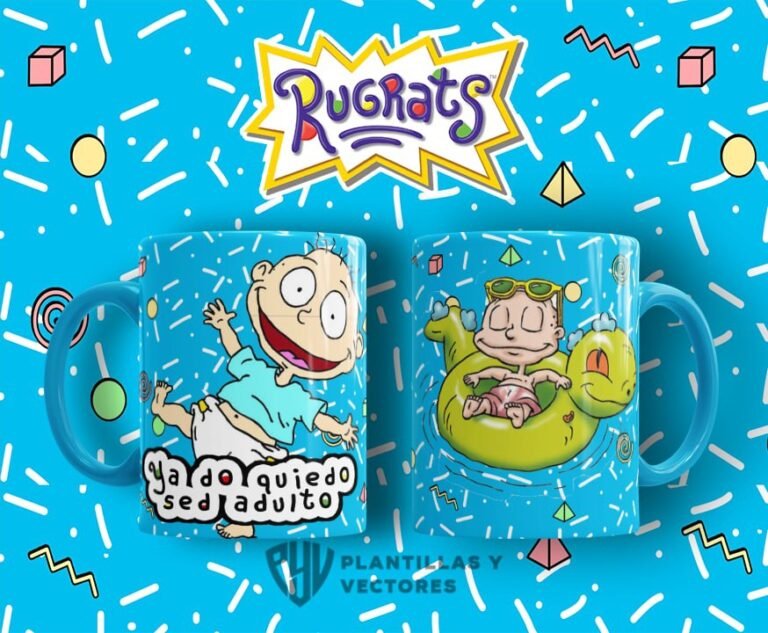Diseños de Rugrats para tazas