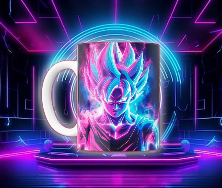 Diseños inspirados en Dragon Ball para tazas – Pack gratis en PNG